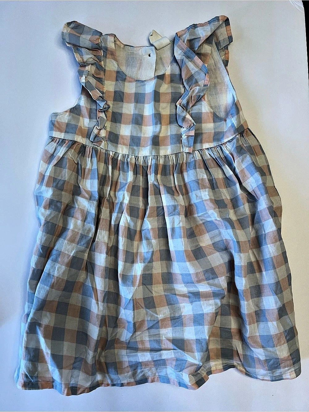 H&M Girls Checkered Dress Size 3T